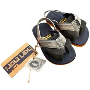 NEW Hari Mari Brazos II In Gray/Navy Size 4/5 Toddler